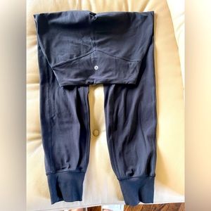 Lululemon align black joggers.